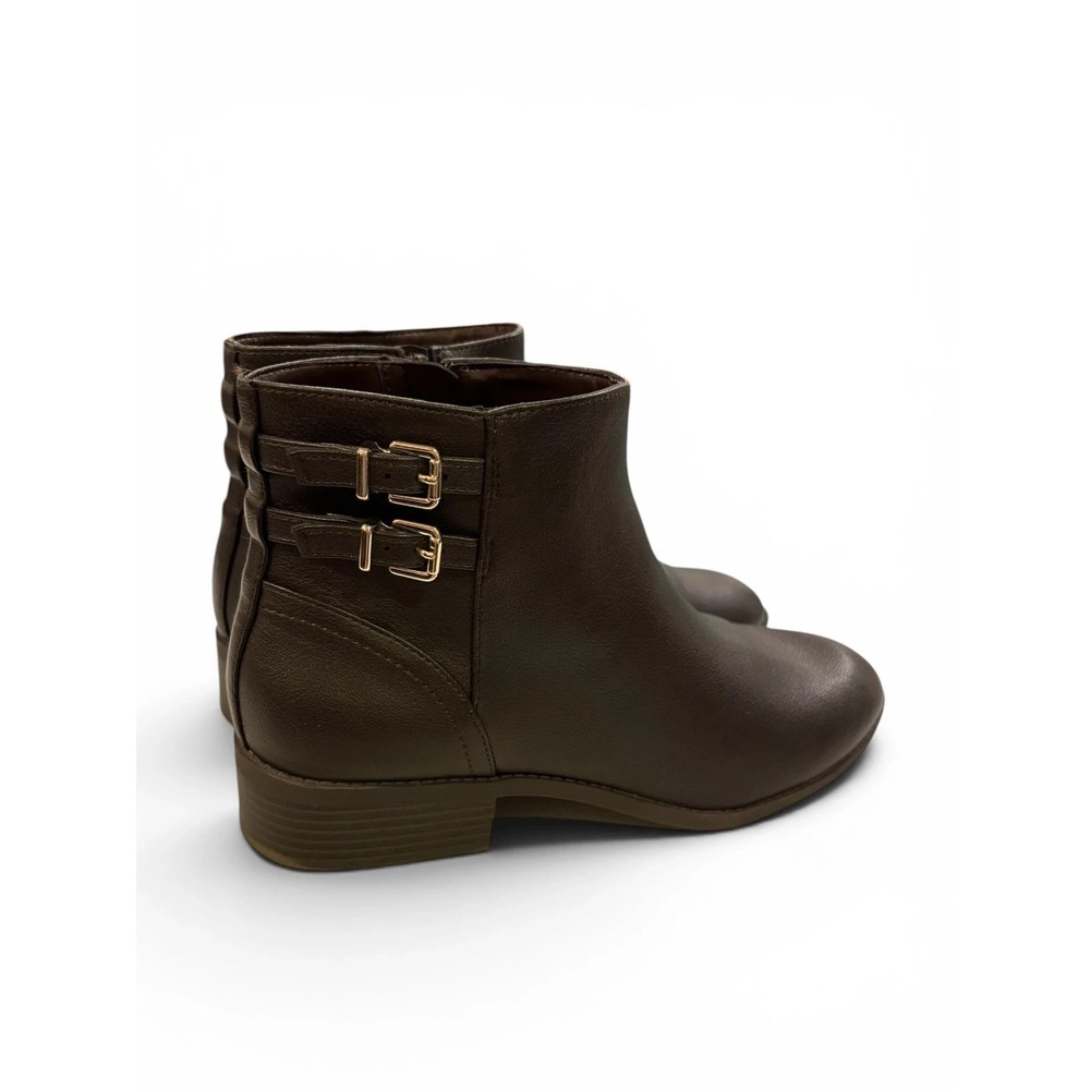 Kelly & Katie Women's Flann Booties Brown Size 10